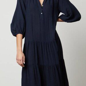 Dixon Cotton Gauze Tiered Dress